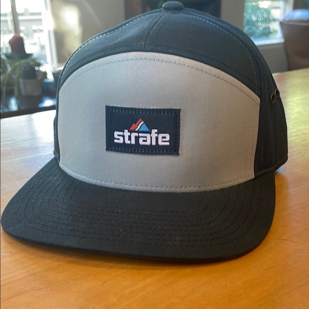 Strafe Black and Gray hat- never worn